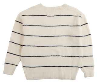 Thumbnail 2: LUSH Lush Juniors Striped V-Neck Sweater 