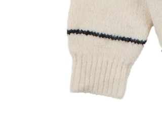 Thumbnail 3: LUSH Lush Juniors Striped V-Neck Sweater 