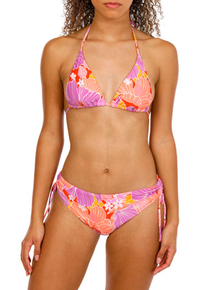 Thumbnail 3: ROXY Roxy Juniors Belle Bottom Blooms Triangle Bikini Top 