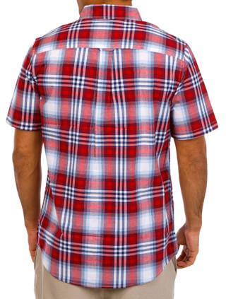 Thumbnail 2: Chaps Chaps Mens Long Sleeve Plaid Button Down Shirt 