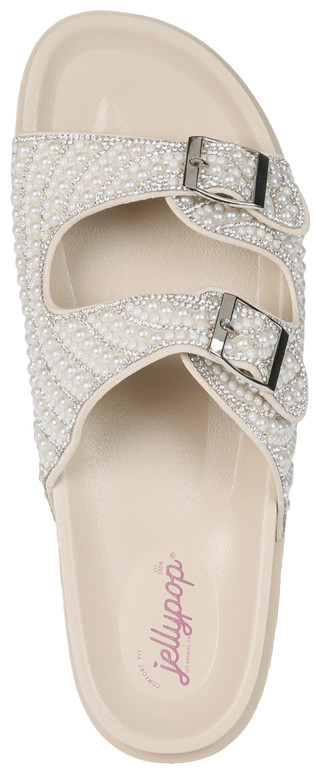 Thumbnail 4: Jellypop Jellypop Womens Fiammetta Pearl Sandals 