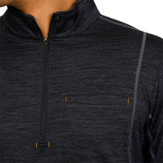 Thumbnail 2: ARIAT REBAR Ariat Rebar Mens Work Evolution Long Sleeve 1/2 Zip Shirt 