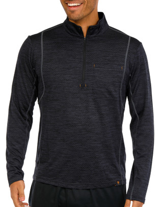 Thumbnail 1: ARIAT REBAR Ariat Rebar Mens Work Evolution Long Sleeve 1/2 Zip Shirt 