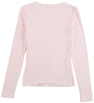 Thumbnail 2: Derek Heart Juniors Long Sleeve Double Layer Crew Neck Top 