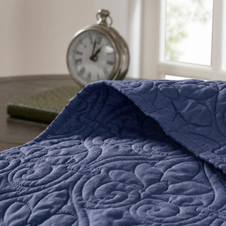 Thumbnail 11: Madison Park Madison Park Quebec Reversible Bedspread Set 