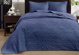 Thumbnail 6: Madison Park Madison Park Quebec Reversible Bedspread Set 