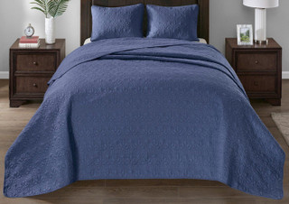 Thumbnail 8: Madison Park Madison Park Quebec Reversible Bedspread Set 