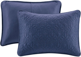 Thumbnail 9: Madison Park Madison Park Quebec Reversible Bedspread Set 
