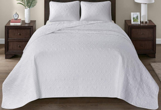 Thumbnail 7: Madison Park Madison Park Quebec Reversible Bedspread Set 