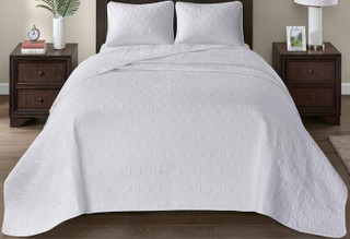 Thumbnail 8: Madison Park Madison Park Quebec Reversible Bedspread Set 