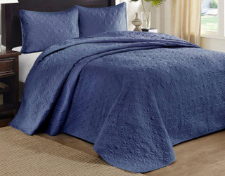 Thumbnail 1: Madison Park Madison Park Quebec Reversible Bedspread Set 