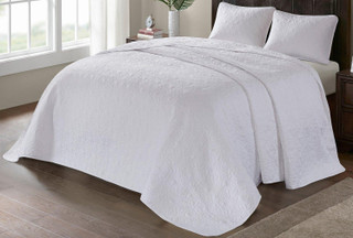 Thumbnail 4: Madison Park Madison Park Quebec Reversible Bedspread Set 