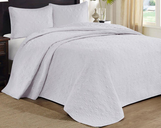 Thumbnail 2: Madison Park Madison Park Quebec Reversible Bedspread Set 