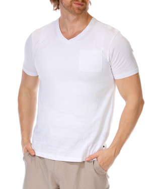 Thumbnail 1: NICKEL & IRON Men's Solid Pocket Tee 