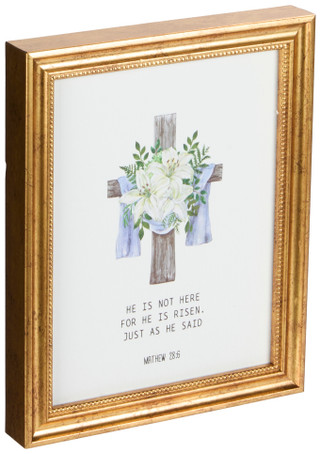Thumbnail 2: Six Trees Six Trees 8x10 He Is Risen Picture Home Accent 