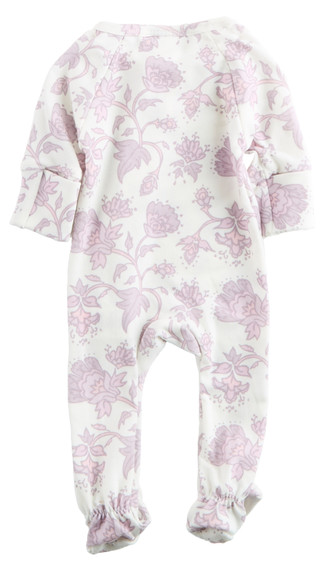 Thumbnail 2: Toby NYC Toby NYC Baby Girls 3 Pc Paisley Floral Sleeper Set 
