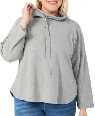 Thumbnail 3: MAX STUDIO Max Studio Plus 3/4 Sleeve Cowl Neck Pullover Top 