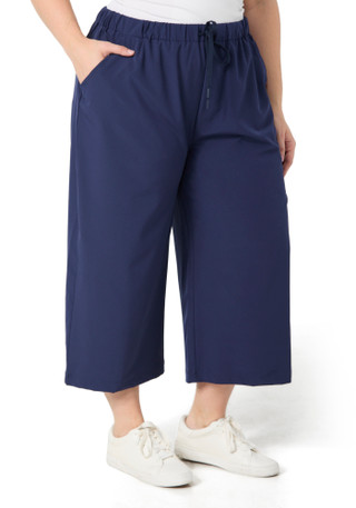 Thumbnail 3: Brisas Brisas Plus Active Woven Capris 