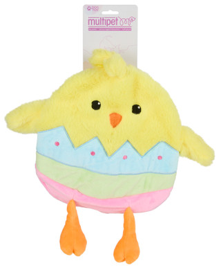 Thumbnail 1: Multipet Multipet 14 in Chick Egg Dog Toy 