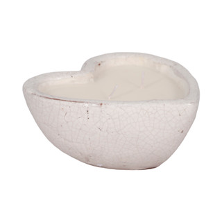 Thumbnail 7: Sagebrook Home Sagebrook Home Terracotta Heart Candle  Sandalwood 