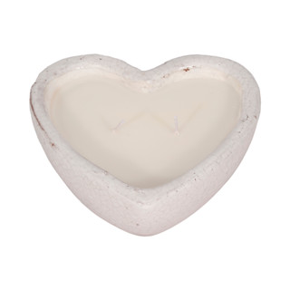 Thumbnail 11: Sagebrook Home Sagebrook Home Terracotta Heart Candle  Sandalwood 