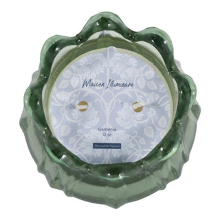 Thumbnail 4: Sagebrook Home Sagebrook Home Maison Illuminare Gardenia Tulip Glass Candle 