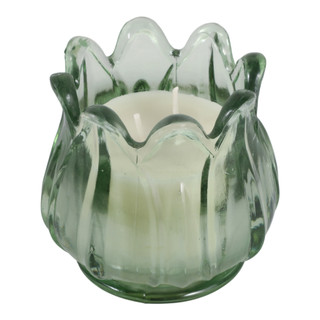 Thumbnail 5: Sagebrook Home Sagebrook Home Maison Illuminare Gardenia Tulip Glass Candle 