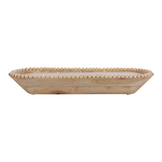 Thumbnail 7: Sagebrook Home Sagebrook Home Vanilla Oval Wooden Dough Bowl Candle 