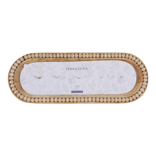 Thumbnail 8: Sagebrook Home Sagebrook Home Vanilla Oval Wooden Dough Bowl Candle 