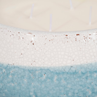 Thumbnail 2: Sagebrook Home Sagebrook Home Terra Luna Moco Bamboo Ceramic Candle 