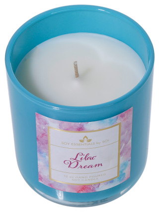Thumbnail 3: SOY ESSENTIALS Soy Essentials Lilac Dream Soy Candle - 12 oz 