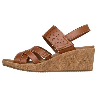 Thumbnail 4: Skechers Skechers Womens Beverlee Arch Fit 2.0 Wedge Sandals 