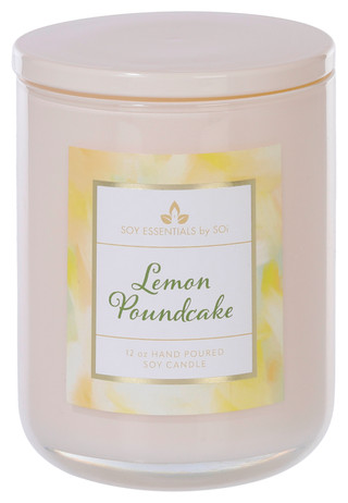 Thumbnail 3: SOY ESSENTIALS Soy Essentials Lemon Poundcake Soy Candle - 12 oz 