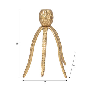 Thumbnail 5: Sagebrook Home Sagebrook Home Octopus Taper Candle Holder 