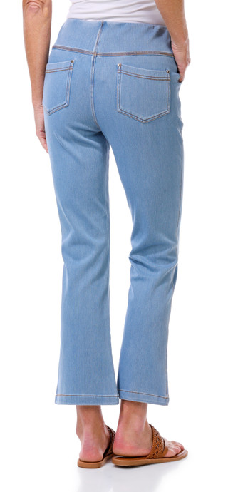 Thumbnail 3: TRUTH Truth Petite Knit Denim Bootcut Jeans 