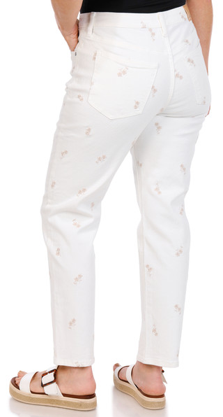 Thumbnail 2: SEVEN7 Seven7 Womens 90s Straight Embroidered Jeans 