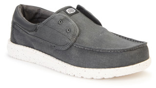 Thumbnail 1: Hey Dude Hey Dude Mens Wally Cru Strecth Canvas Casual Shoes 