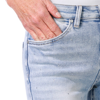 Thumbnail 2: Bayeas Bayeas Womens Ella Mid Rise Skinny Jeans 