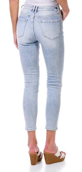Thumbnail 3: Bayeas Bayeas Womens Ella Mid Rise Skinny Jeans 