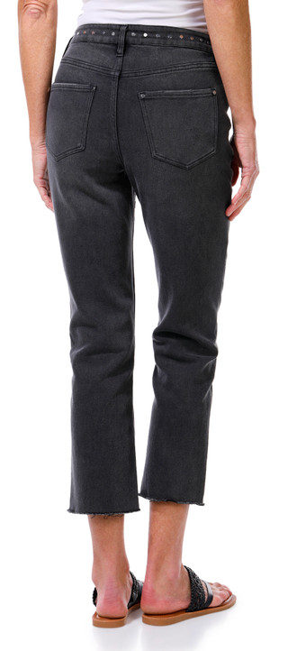 Thumbnail 2: DEAR JOHN DENIM Dear John Denim Womens High Rise Studded Ankle Jeans 