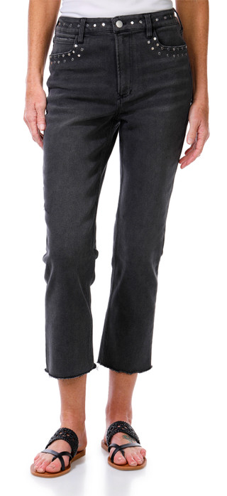 Thumbnail 1: DEAR JOHN DENIM Dear John Denim Womens High Rise Studded Ankle Jeans 