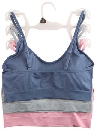 Thumbnail 2: Laura Ashley Laura Ashley Womens 3 Pk Dotted Lounge Wireless Bras 