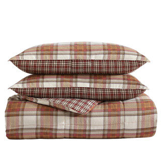 Thumbnail 20: Eddie Bauer Eddie Bauer Edgewood Plaid Micro Suede Comforter Bedding Set 