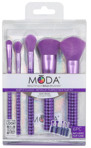 Thumbnail 1: Moda 6 Pc Makeup Brushes 