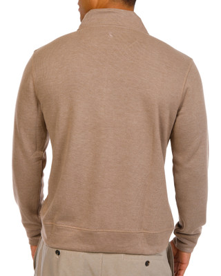 Thumbnail 3: TAILORBYRD Tailorbyrd Mens Long Sleeve French Rib Quarter Zip Top 