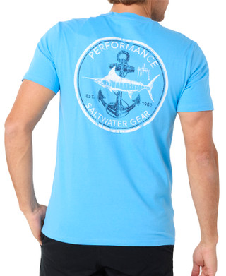 Thumbnail 2: Guy Harvey Guy Harvey Mens Saltwater Core Short Sleeve T-Shirt 