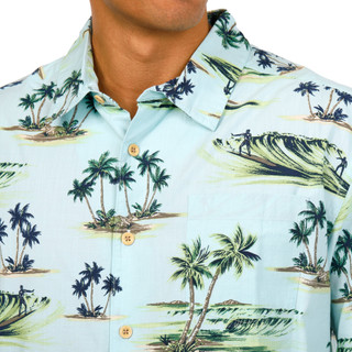Thumbnail 3: QUICKSILVER WATERMAN Quicksilver Waterman Men Day Dreaming Button Down Shirt 