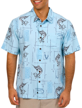 Thumbnail 1: QUICKSILVER WATERMAN Quicksilver Waterman Mens Big Day Button Down Shirt 
