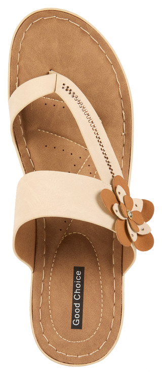 Thumbnail 3: GOOD CHOICE Good Choice Womens Taryn Floral Wedge Sandals 