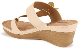 Thumbnail 4: GOOD CHOICE Good Choice Womens Taryn Floral Wedge Sandals 